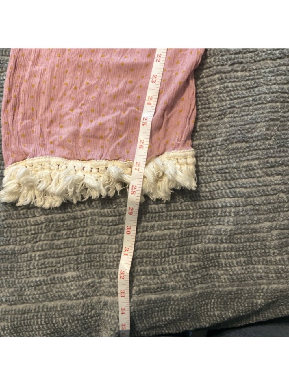 natural life mimi patchwork pants M palazzo puppies patchwork - Picture 7 of 8